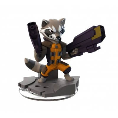 اکشن فیگور (disnep infinity 2.0) super heroes rocket raccoon